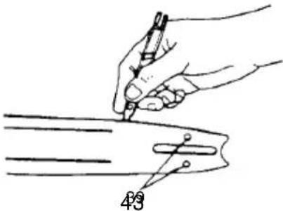 HiKOKI TCS51EAP - Guide bar (Fig. 35) - 1