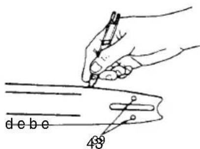 HiKOKI TCS51EAP - Barra de guía (Fig. 35) - 1