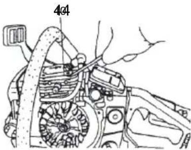 HiKOKI TCS51EAP - Nettoyage des ailettes du cylindre (Fig. 39) - 1