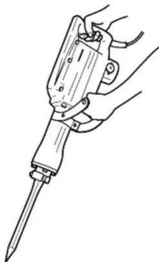 HiKOKI H65SC - HOW TO USE THE DEMOLITION HAMMER - 1