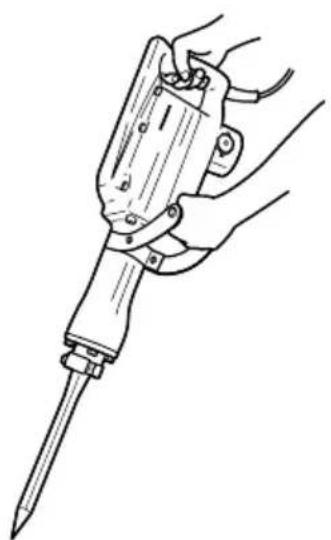 HiKOKI H65SC - FORMA DE USAR EL MARTILLO DEMOLEDDOR - 1