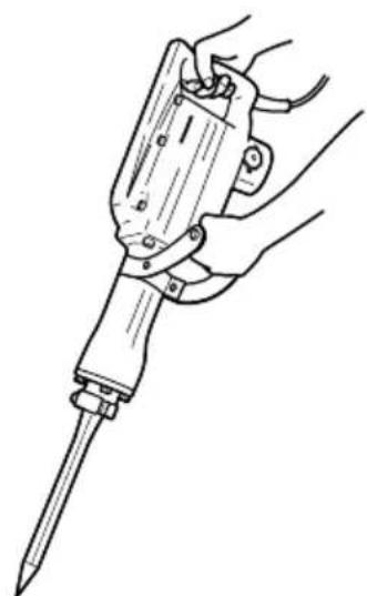 HiKOKI H65SC - COMMENT UTILISER LE MARTEAU PIQUEUR - 1
