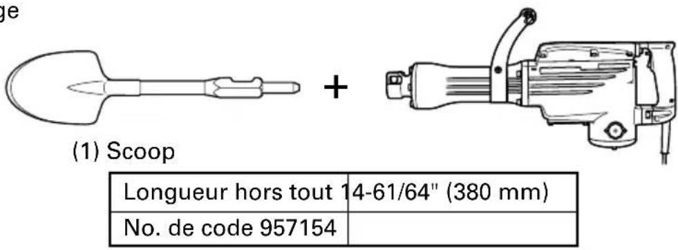 HiKOKI H65SC - ACCESSIONS SUR OPTION.... vendus séparation - 5