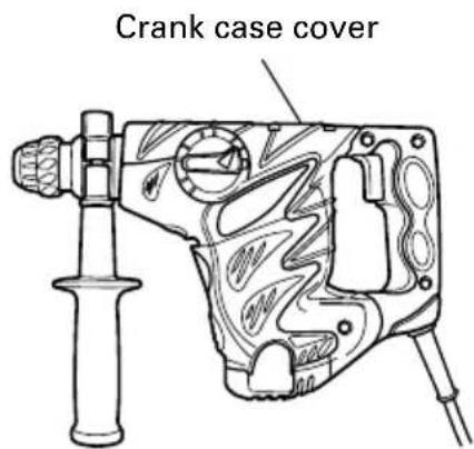 HiKOKI DH30PC2 - CAUTION: Before replenishing the grease, turn the power off and pull out the power plug. - 1