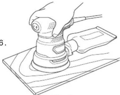HiKOKI SV13YST - WARNING: Never apply water or grinding fluid when sanding. This could result in electrical shock. - 1