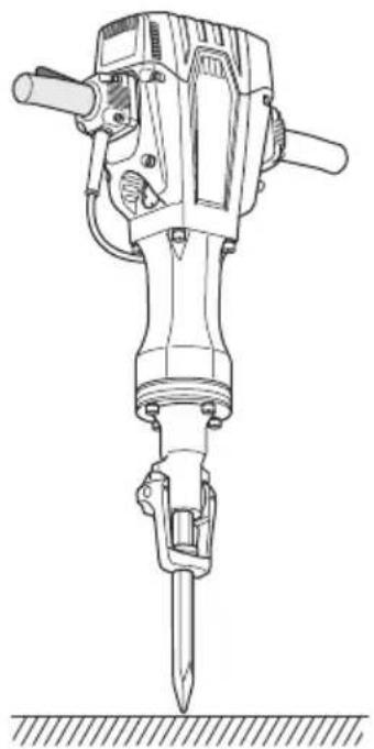 HiKOKI H90SG - COMMENT UTILISER LE MARTEAU PIQUEUR - 1