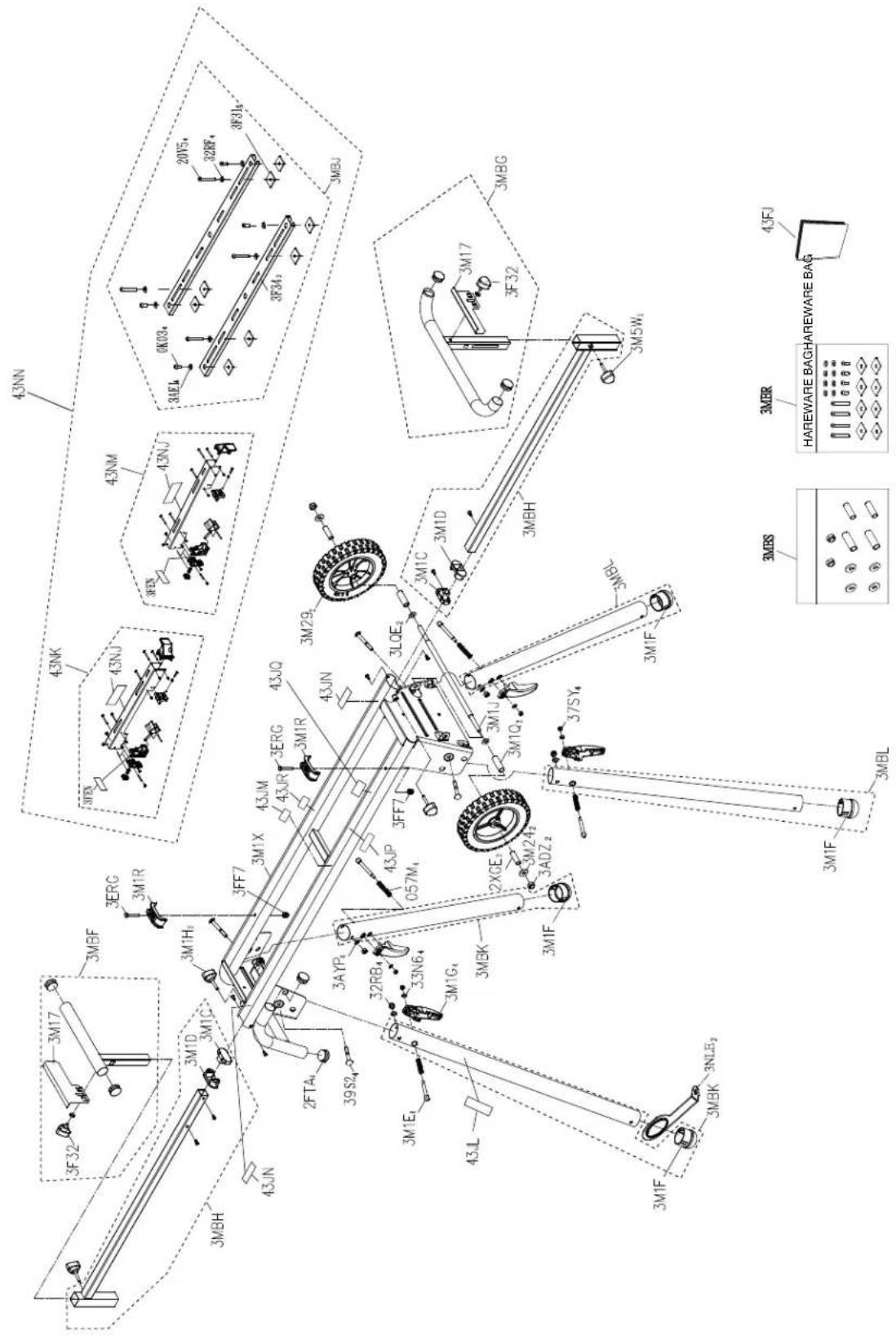 HiKOKI UU240F - PARTS LIST Always order by I.D. NO. number - 1