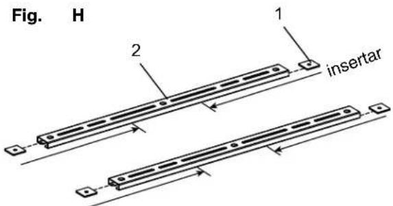 HiKOKI UU240F - Uso de los soportes de montaje auxiliares (provistos) (FIG. H, I, J, K) - 1