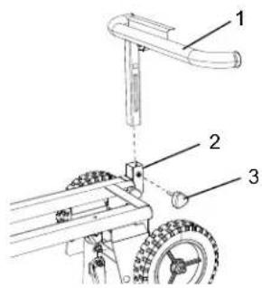 HiKOKI UU240F - INSTALAR O CONJUNTO DE SUPORTE DE EXTENSÃO (FIG. C) - 1