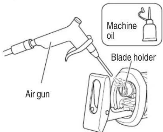 HiKOKI CR13VST - MAINTENANCE AND INSPECTION OF SAW BLADE MOUNT - 1