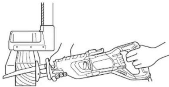 HiKOKI CR13VST - The service life of the saw blade will be drastically shortened if you don't use machine oil. - 1