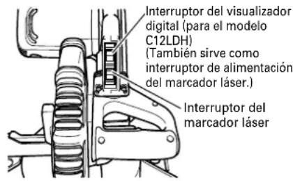 HiKOKI C12LDH - PANEL VISUALIZADOR DIGITAL (para los modelos C12LDH) - 2