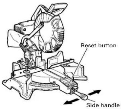 HiKOKI C12LDH - ⚠️CAUTION: When operating the digital panel, have the motor head section at the top limit position and the blade stopped. - 1