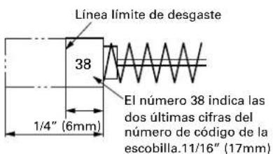 HiKOKI C12LDH - Inspeccion de las escobillas (Figs. 46 y 47) - 1