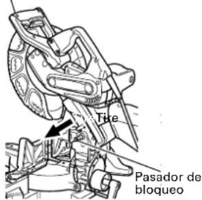 HiKOKI C12LDH - Liberación del pasador de bloqueo - 1
