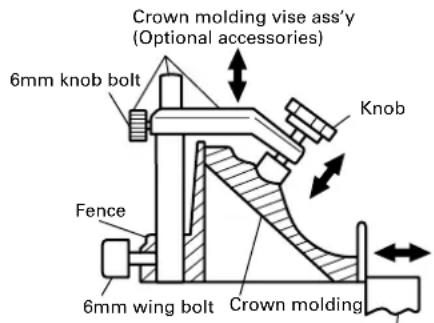 HiKOKI C12LDH - Cutting method of crown molding without tilting the saw blade - 2