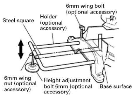 HiKOKI C12LDH - Installing the holders ... (Optional accessory) - 1