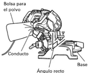 HiKOKI C12LDH - Forma de utilizar la bolsa para el polvo (Accesorio estándar) - 1