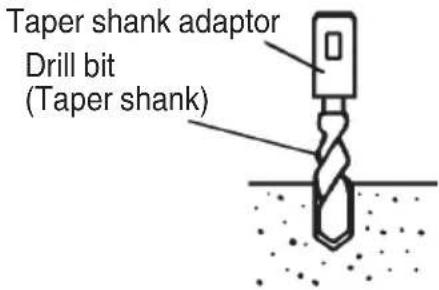 HiKOKI DH52ME - Using the Continuous operation button - 2