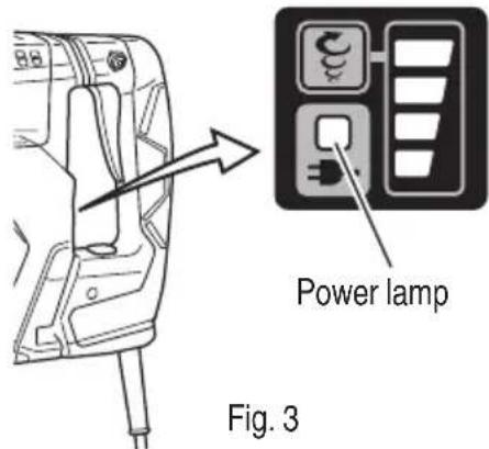 HiKOKI DH52ME - Power lamp - 1