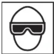 HiKOKI NV75A5 - OPERATORS AND OTHERS IN WORK AREA MUST WEAR EYE PROTECTION (SAFETY GLASSES WITH SIDE SHIELDS). - 1