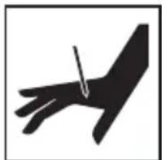 HiKOKI NV75A5 - NEVER POINT TOOL AT YOURSELF OR OTHERS IN WORK AREA. - 1