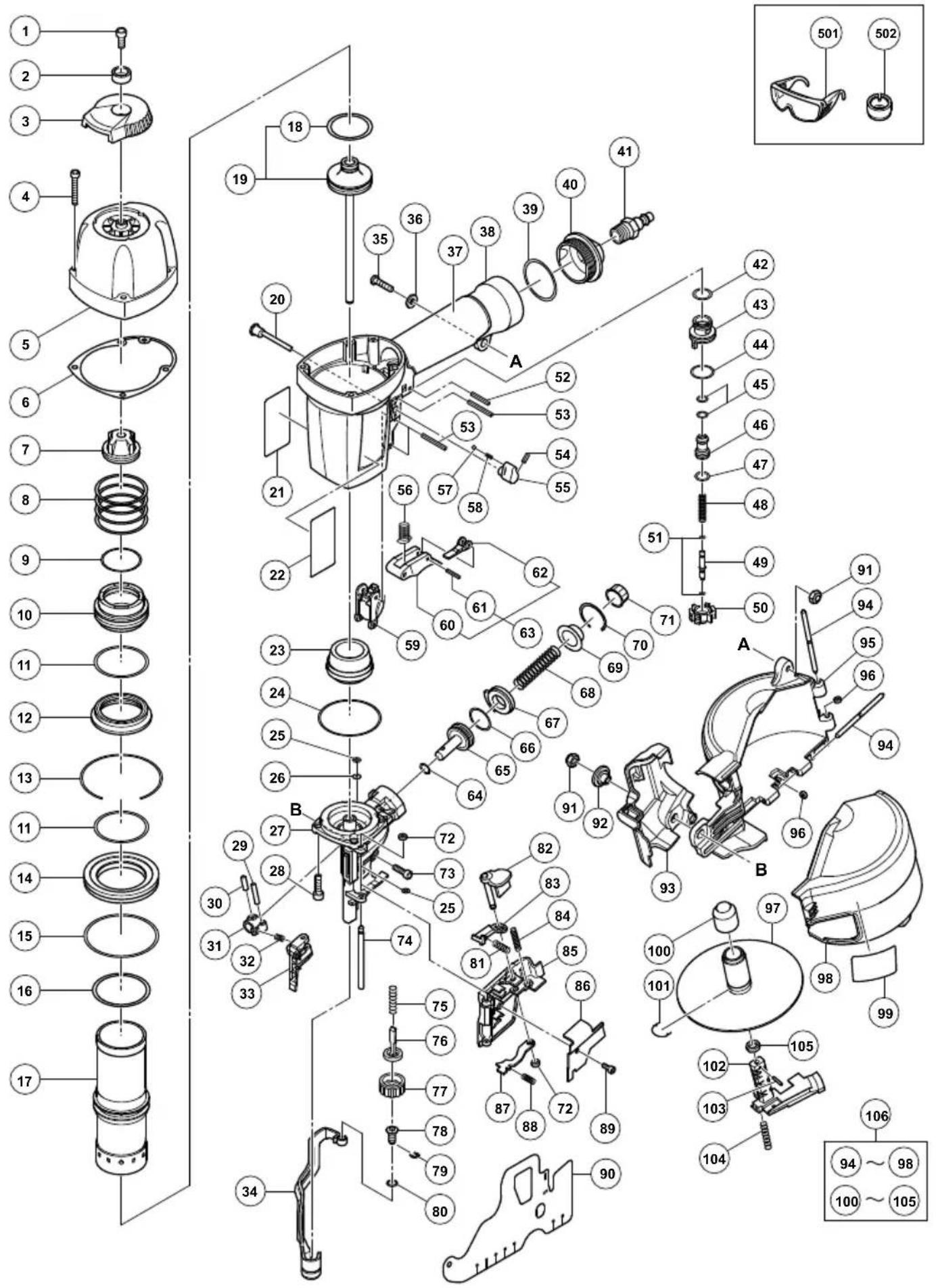 HiKOKI NV65AH2 - ADVERTENCIA - 1