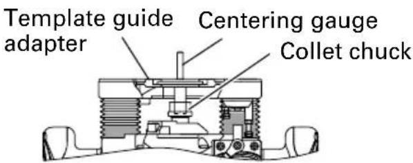 HiKOKI M12V2 - Guiding the router - 4