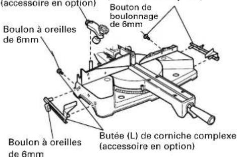 HiKOKI C8FSHE - Méthode de co upe des moulures de corniche sans inclinaison de la lame de scie - 1
