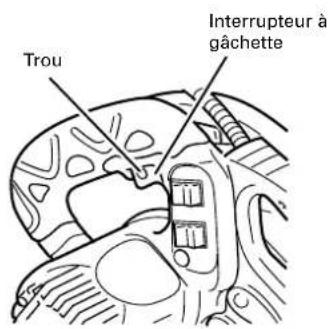 HiKOKI C8FSHE - Fonctionnement de l'interrupteur - 1