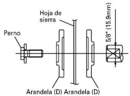 HiKOKI C8FSHE - Montaje de la hoja de sierra (Fig. 47-a, Fig. 47-b, Fig. 47-c y Fig. 47-d) - 4