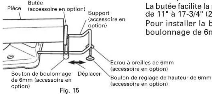 HiKOKI C8FSHE - Installation des supports ... (Accessoires en option) - 2