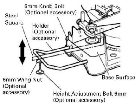 HiKOKI C8FSHE - Installing the holders ... (Optional accessory) - 1