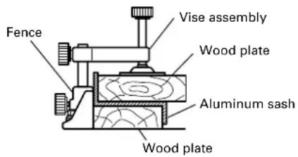 HiKOKI C8FSHE - Cutting easily-deformed materials, such as aluminum sash - 1