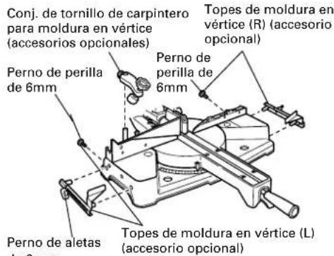 HiKOKI C8FSHE - Método de corte de moldura en vértice sin inclinar la hoja de sierra - 1