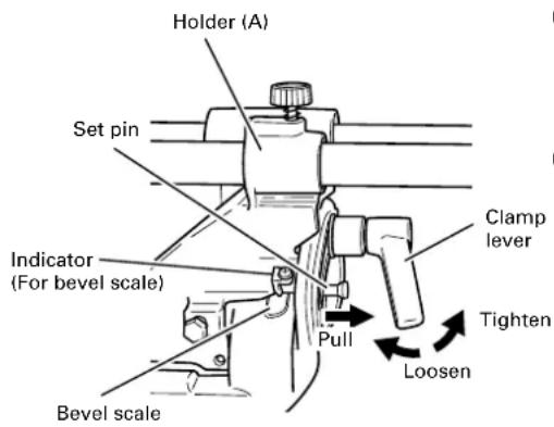 HiKOKI C8FSHE - Bevel cutting procedures - 1