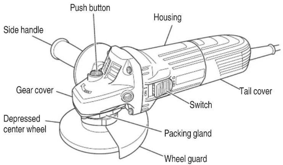 HiKOKI G12SS2 - NAME OF PARTS - 1