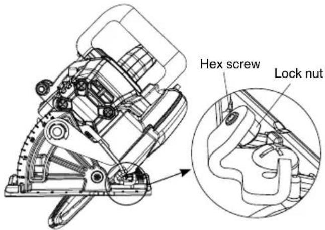 HiKOKI C7WDM - Detent setting plate adjustment - 1
