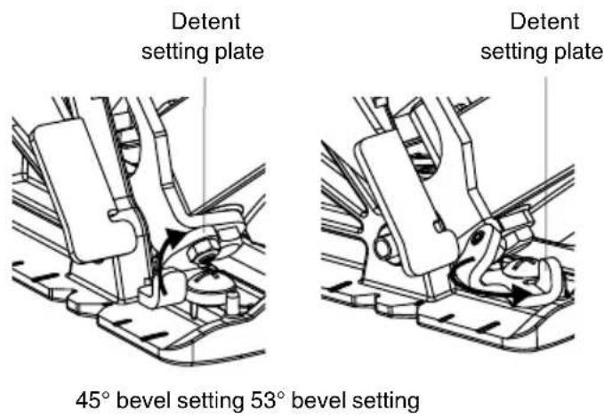 HiKOKI C7WDM - Bevel angle adjustment - 2