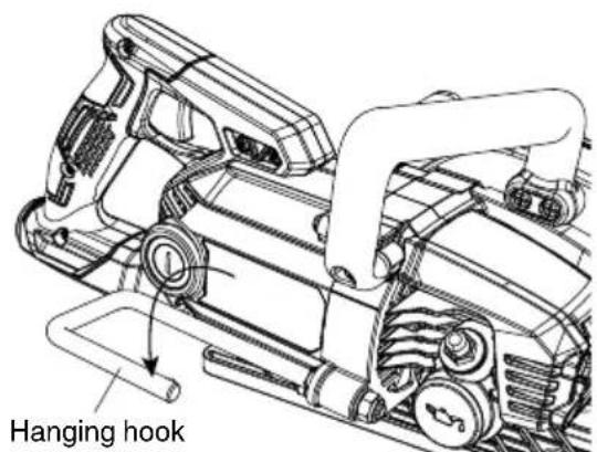 HiKOKI C7WDM - Using hanging hook - 1