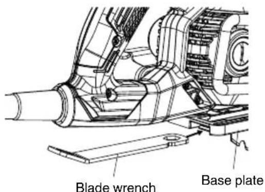 HiKOKI C7WDM - Blade wrench storage - 1