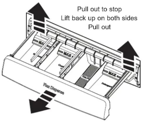 GE PTW905BPTDG - Flex Dispense Drawer - 1