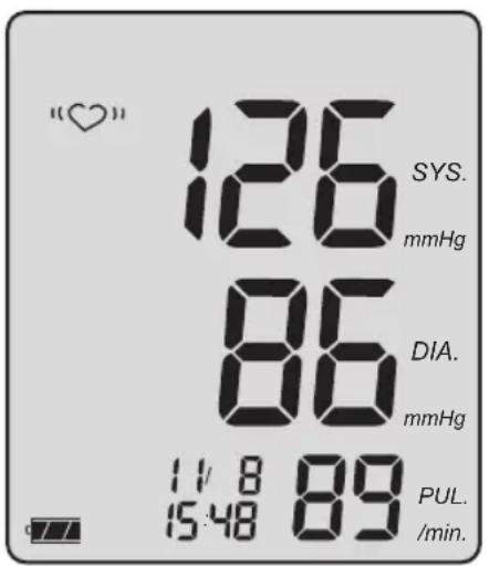 BOSO Medicus Prestige S - Messwertanzeige - 1