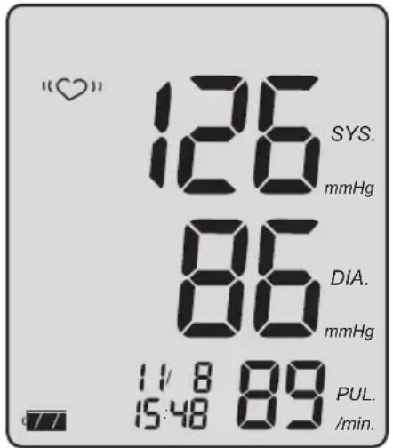 BOSO Medicus Prestige S - ⚠ Interrupción de la medición: - 3