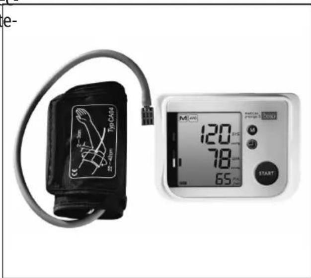 BOSO Medicus Prestige S - Nota sobre el tamaño del brazalete: - 1