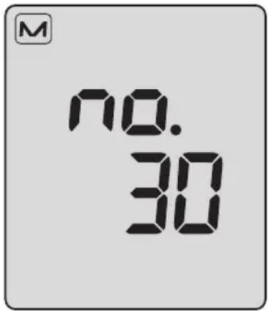 BOSO Medicus Prestige S - Displaying stored individual readings and emptying the memory - 2