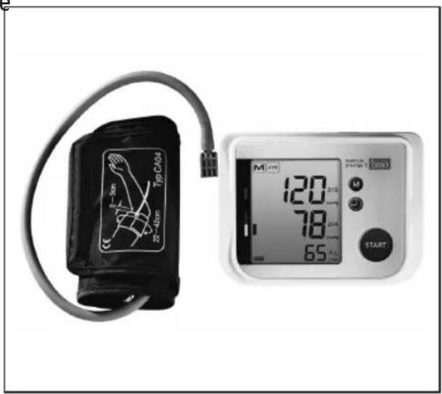 BOSO Medicus Prestige S - Note on cuff sizes: - 2