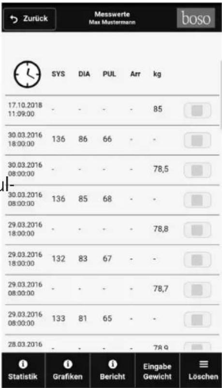 BOSO Medicus System - Cancellazione dei valori - 2