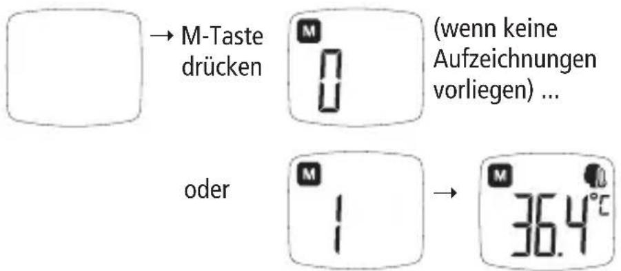 BOSO Bosotherm Diagnostic - Abruf aller Temperaturmessungen im Speicher-Modus - 1