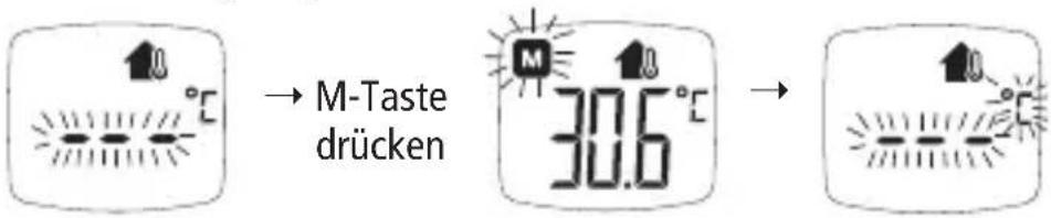 BOSO Bosotherm Diagnostic - Abruf der letzten Temperaturmessung im Objekt-Modus - 1